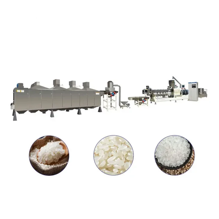 Re-produced Extruded Rice Processing Machine